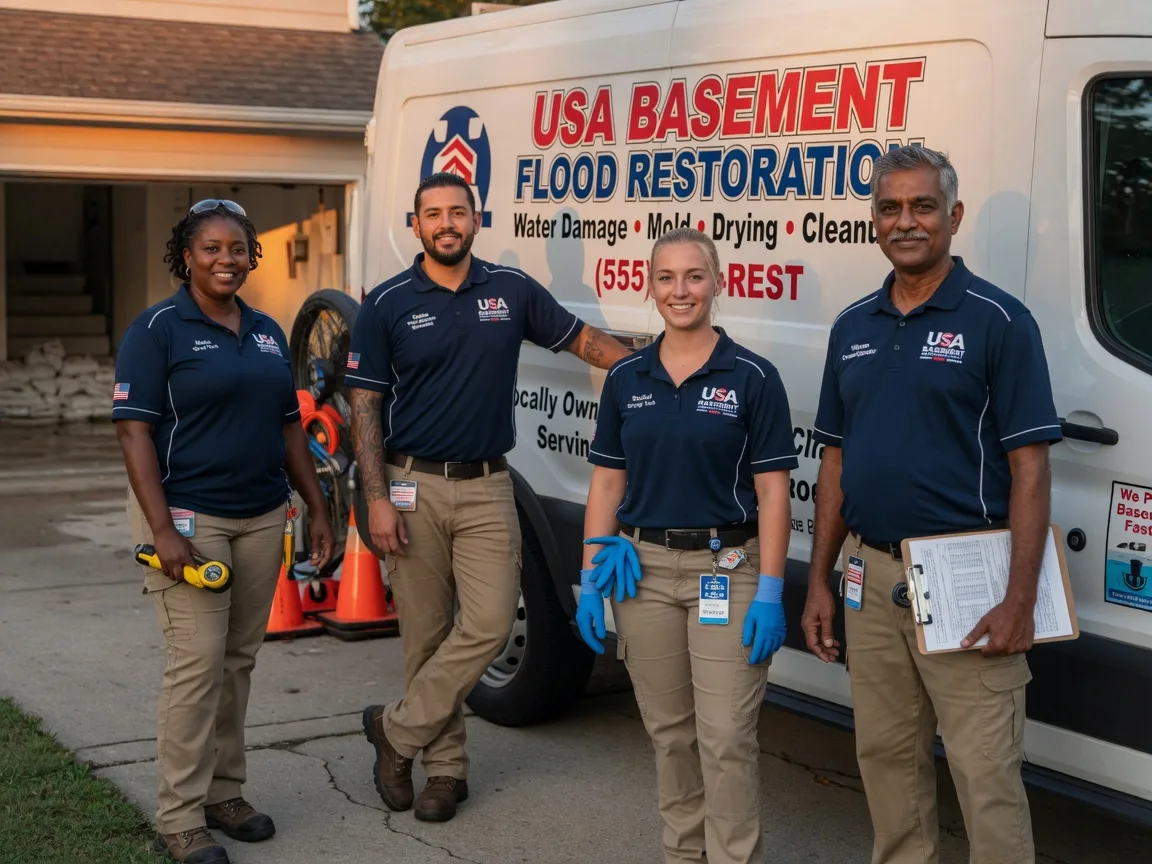 Basement Flood Cleanup company in Starlight, PA